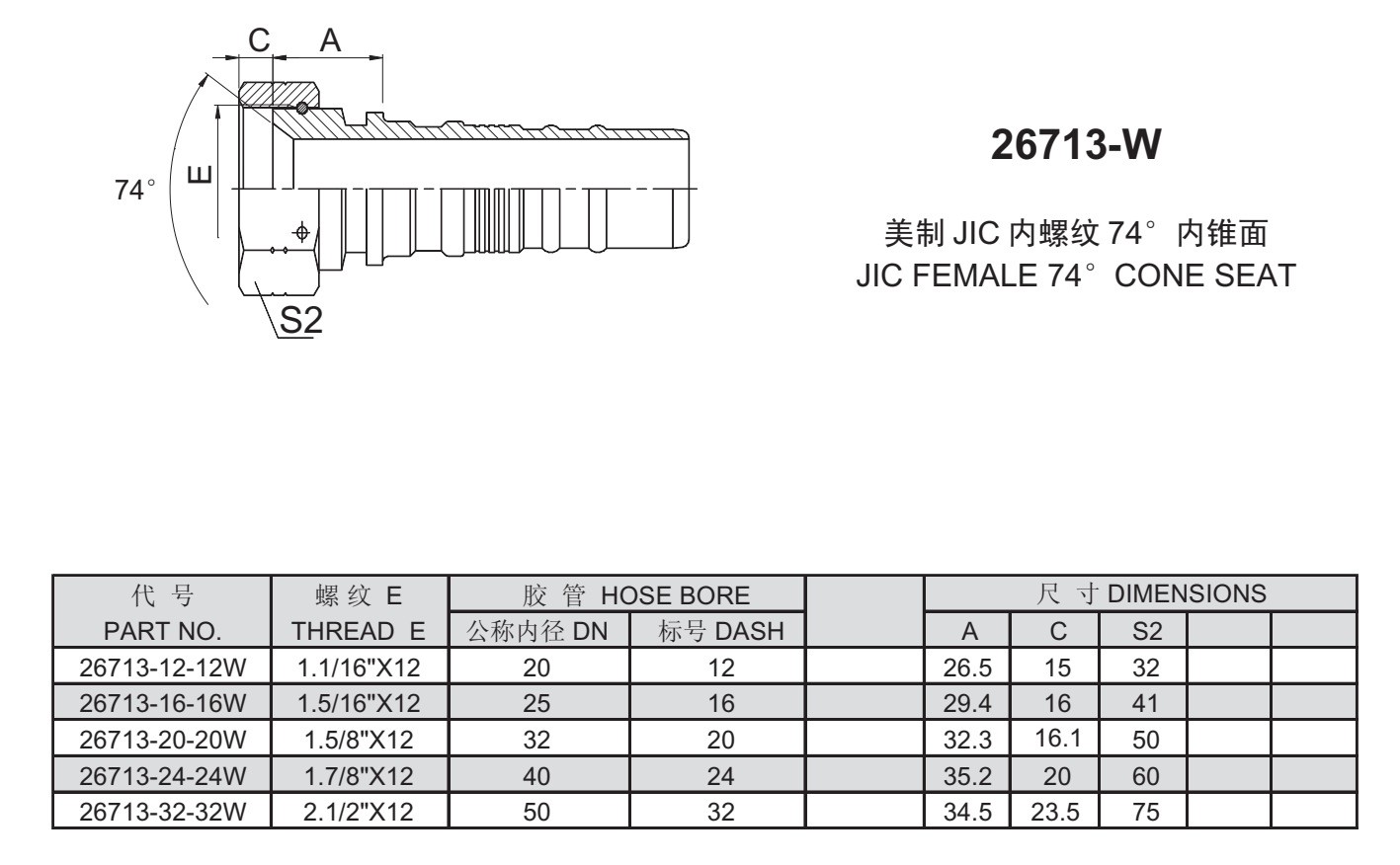 美制JIC內(nèi)螺紋74°標準液壓油管接頭.jpg